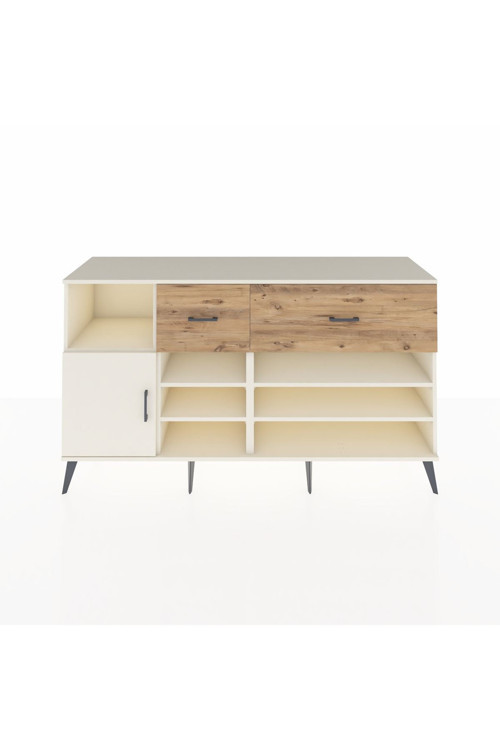 Kronos Konsol 6 Raflı 2 Çekmeceli 1 Kapaklı 176 x 59 x 99 cm Aytaşı - Aytaşı - Çam