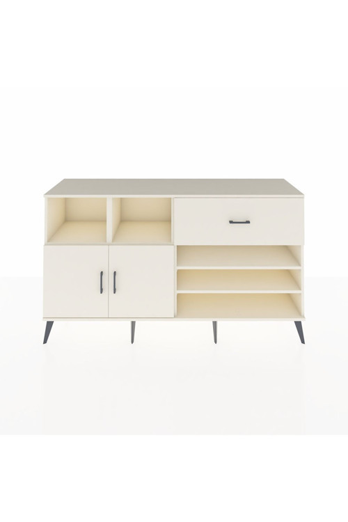 Kronos Konsol 6 Raflı 1 Çekmeceli 2 Kapaklı 176 x 59 x 99 cm Aytaşı - Aytaşı