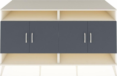 Kronos Konsol 6 Raflı 4 Kapaklı 176x59x99 Aytaşı-Antrasit