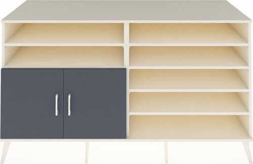 Kronos Konsol 7 Raflı 2 Kapaklı 176x59x99 Aytaşı-Antrasit