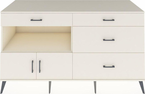 Kronos Konsol 1 Raflı 4 Çekmeceli 2 Kapaklı 176 x 59 x 99 cm Aytaşı - Aytaşı