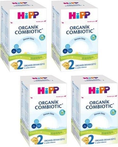 2 Organik Combiotic Devam Sütü 800 gr 4 Adet