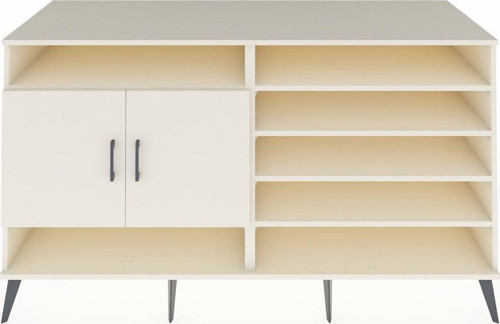 Kronos Konsol 7 Raflı 2 Kapaklı 176x59x99 Aytaşı-Aytaşı/Antrasit