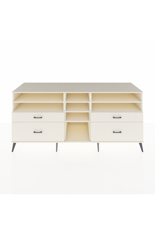 Kronos Konsol 7 Raflı 4 Çekmeceli 220 x 59 x 99 cm Aytaşı - Aytaşı - Aytaşı