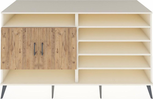 Kronos Konsol 7 Raflı 2 Kapaklı 176x59x99 Aytaşı-Çam/Aytaşı