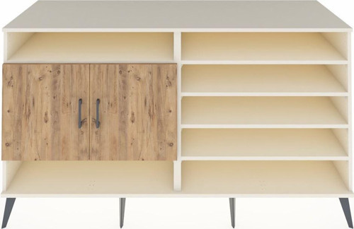 Kronos Konsol 7 Raflı 2 Kapaklı 176x59x99 Aytaşı-Çam