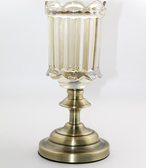 Cam Şamdan Tekli - Model 5