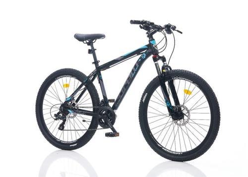 FELİX 2.0 ERKEK DAĞ BİSİKLETİ 381H MD 26 JANT 24 VİTES SİYAH MAVİ TURKUAZ