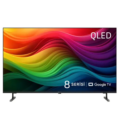 8 Serisi A 865 C 4K Ultra HD 65" 165 Ekran Uydu Alıcılı Google Smart QLED TV