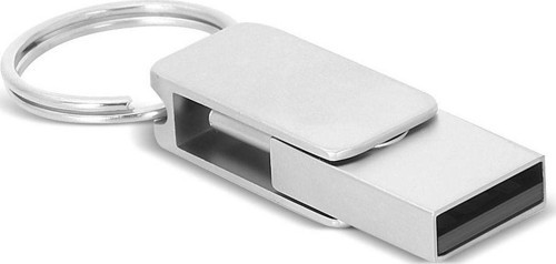 Telefona Uyumlu Takılan OTG Çift Girişli Taraflı Anahtarlık Halkalı Type-C USB Flash Bellek  5