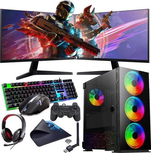 INTEL I5 13400F 16GB 1TB M2 12GB RTX3060 Çift 24" Mon. (Gaming SET)