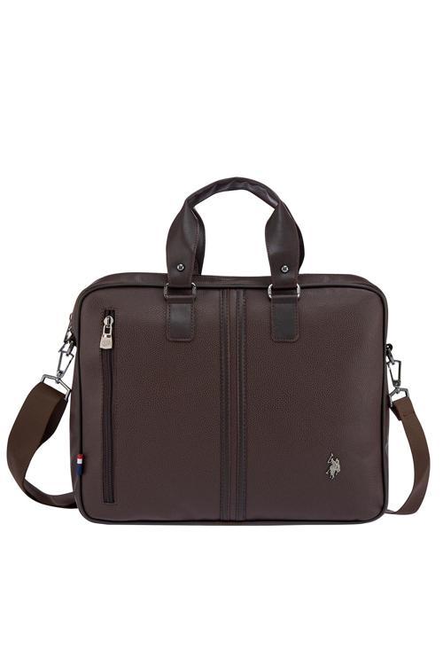 6752 Omuz Askılı Laptop Çantası Evrak Çantası KAHVERENGİ