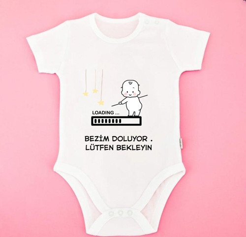 Bezim Doluyor Loading… Bebek Body - Espirili Bebek Kıyafeti