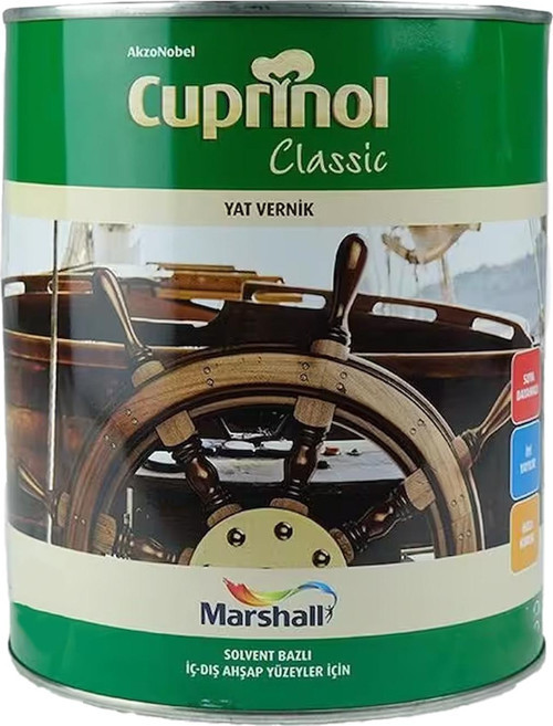 Cuprinol Yarı Mat Yat Verniği Şeffaf 2,5 Lt