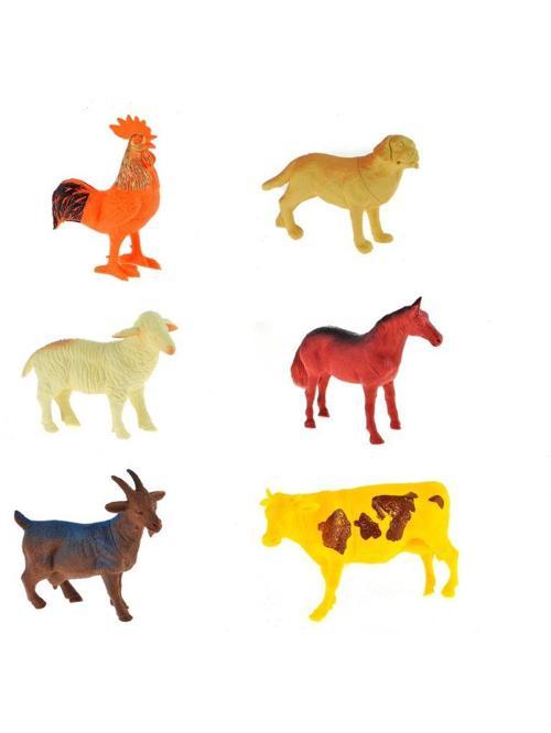 6'lı Çiftlik Hayvanları Figürü