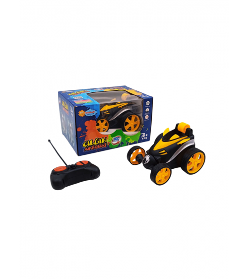 Oyuncak Uzaktan Kumandalı Çılgın Akrobat Araba DMN368 SARI
