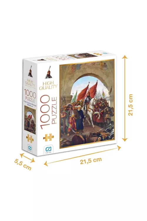 1000 Parça Fatih Sultan Mehmet Puzzle 7077
