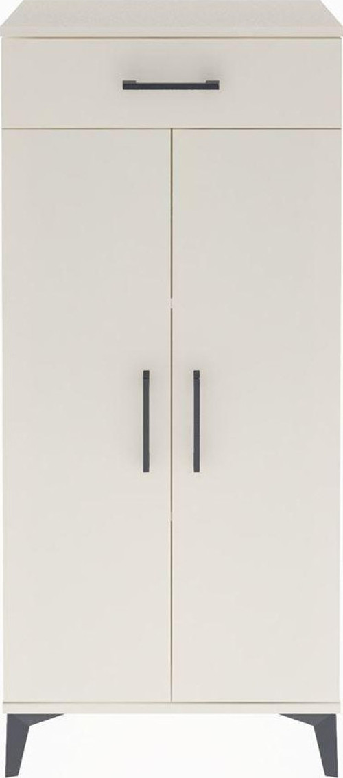 Arges Dolap 2 Raflı Tek Çekmeceli 2 Kapaklı 60x30x134 Aytaşı-Aytaşı