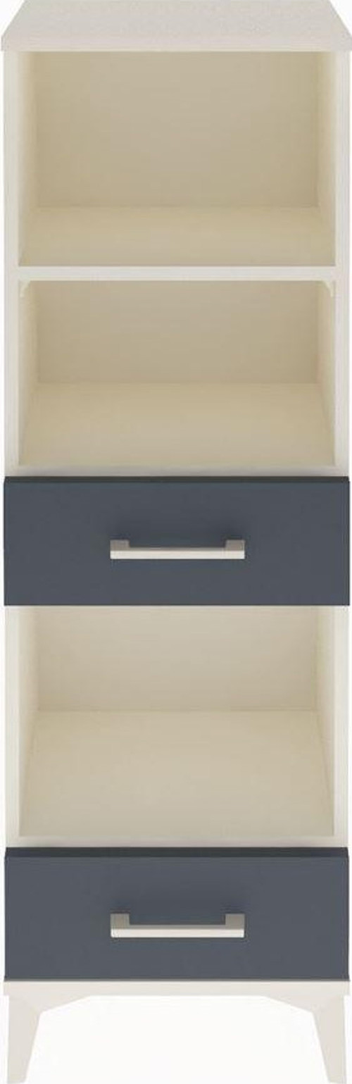 Arges Dolap 3 Raflı 2 Çekmeceli 44x30x134 Aytaşı-Antrasit