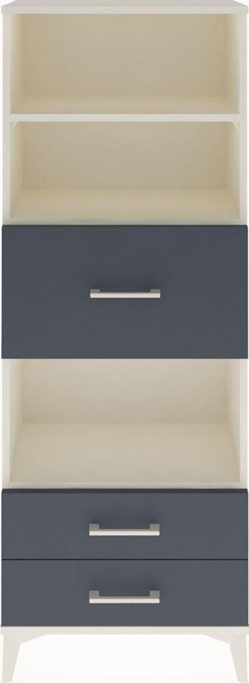 Arges Dolap 3 Raflı 3 Çekmeceli 60x30x163 Aytaşı-Antrasit