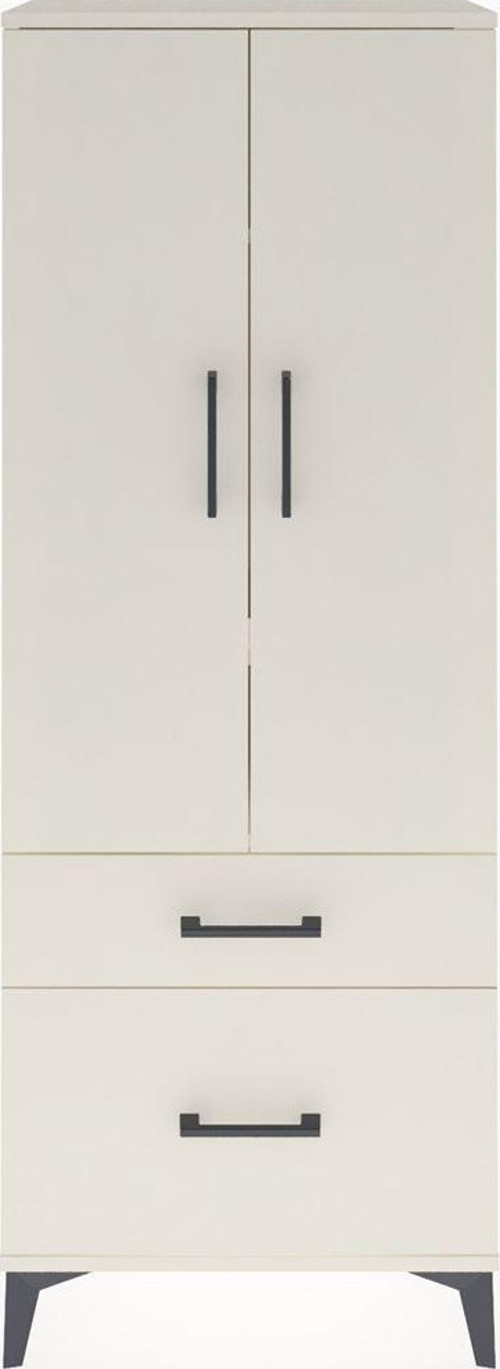 Arges Dolap 3 Raflı 2 Çekmeceli 2 Kapaklı 60x30x163 Aytaşı-Aytaşı