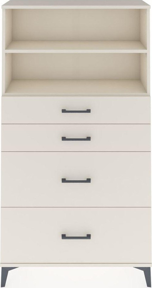 Arges Dolap 2 Raflı 4 Çekmeceli 88x30x163 Aytaşı-Aytaşı