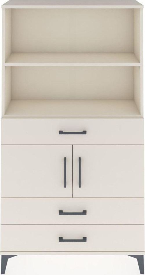 Arges Dolap 3 Raflı 3 Çekmeceli 2 Kapaklı 88x30x163 Aytaşı-Aytaşı