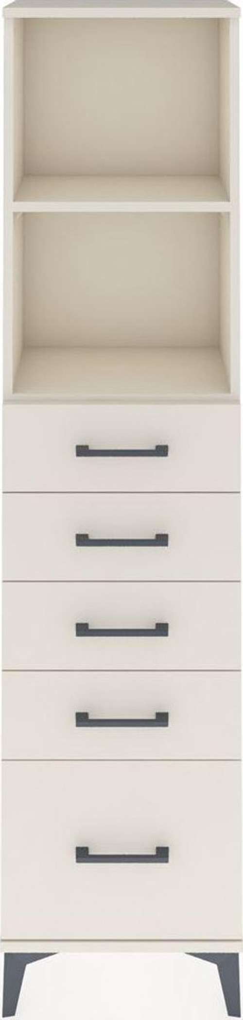Arges Dolap 2 Raflı 5 Çekmeceli 44x30x182 Aytaşı-Aytaşı