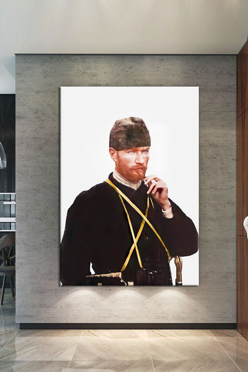 Atatürk Mustafa Kemal Kanvas Tablo