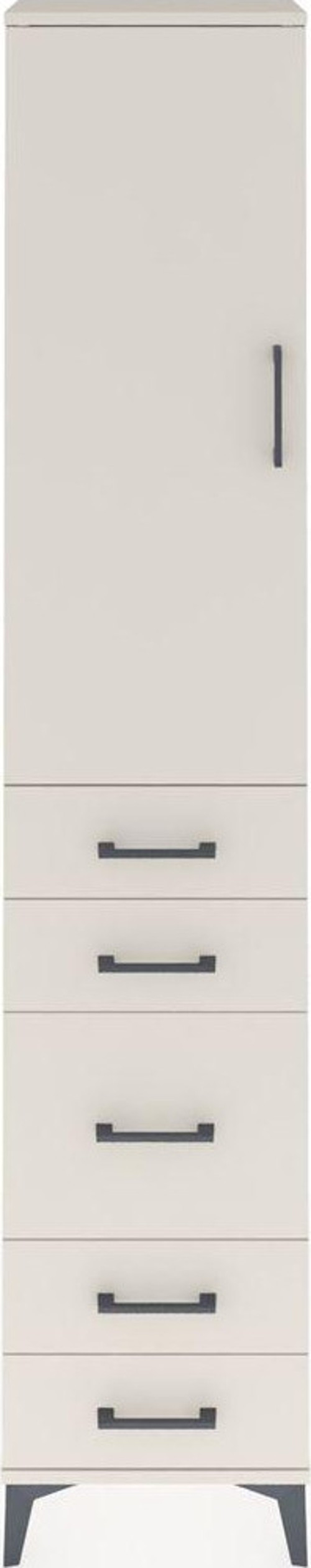 Arges Dolap 3 Raflı 5 Çekmeceli Tek Kapaklı 44x30x221 Aytaşı-Aytaşı