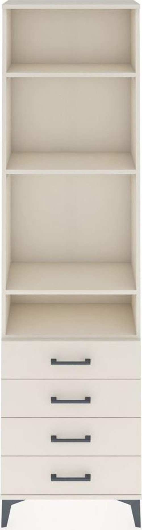 Arges Dolap 4 Raflı 4 Çekmeceli 60x30x221 Aytaşı-Aytaşı