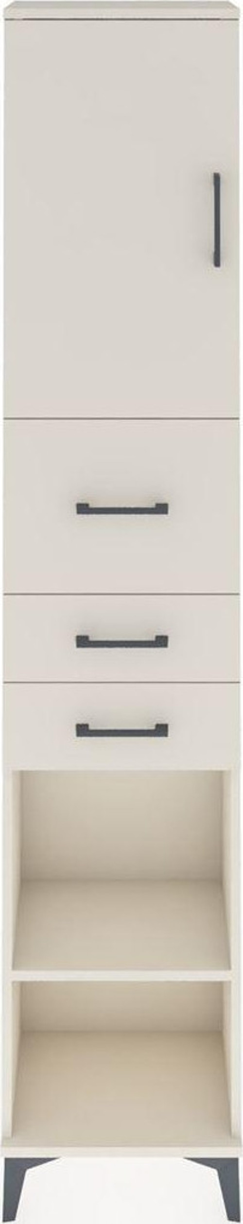 Arges Dolap 3 Raflı 3 Çekmeceli Tek Kapaklı 44x30x221 Aytaşı-Aytaşı