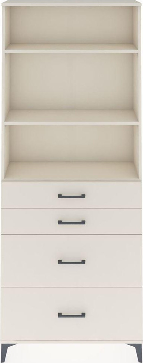 Arges Dolap 3 Raflı 4 Çekmeceli 88x30x221 Aytaşı-Aytaşı