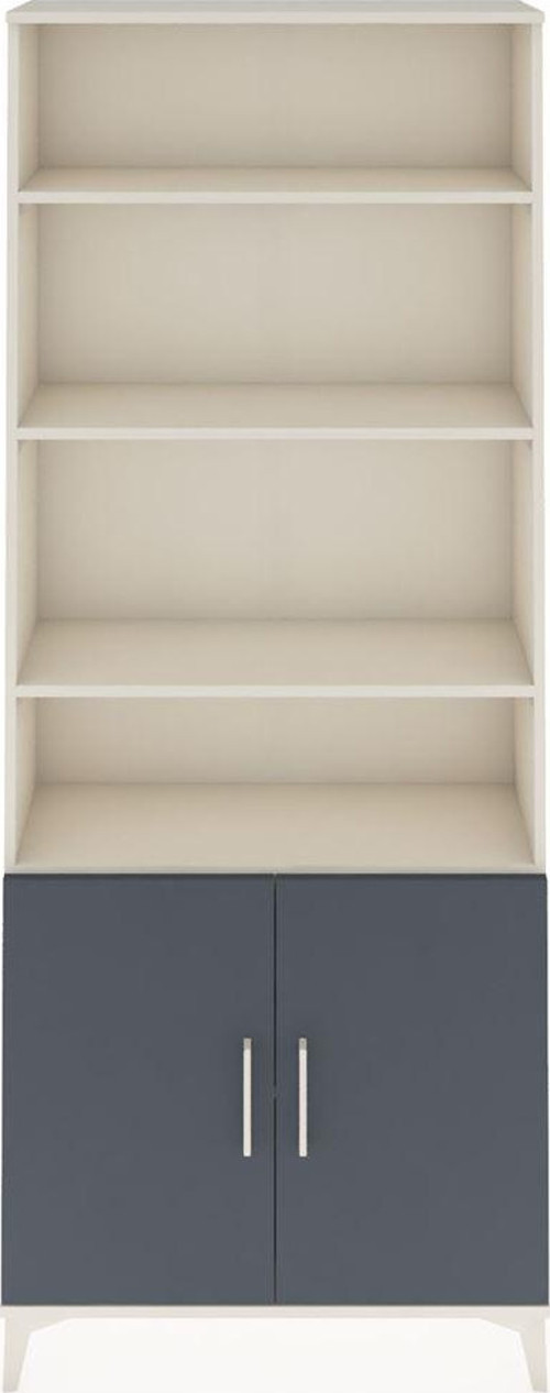 Arges Dolap 5 Raflı 2 Kapaklı 88x30x221 Aytaşı-Antrasit