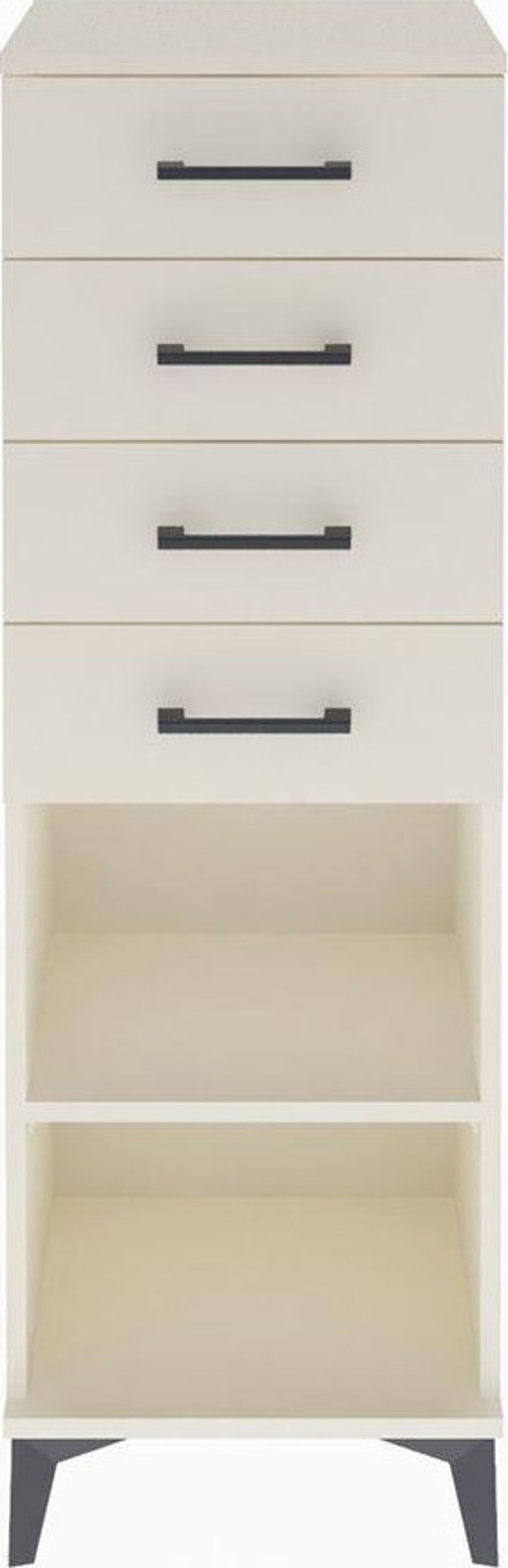 Arges Dolap Tek Raflı 4 Çekmeceli 44x30x134 Aytaşı-Aytaşı
