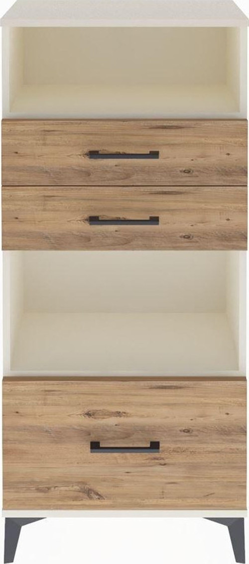 Arges Dolap 2 Raflı 3 Çekmeceli 60x30x134 Aytaşı-Çam