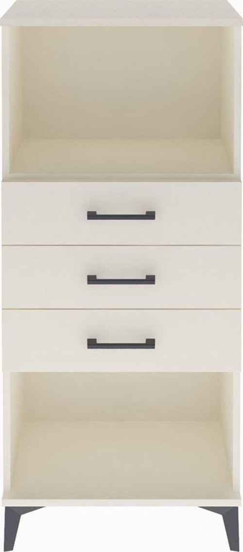Arges Dolap 1 Raflı 3 Çekmeceli 60 x 30 x 134 cm Aytaşı - Aytaşı