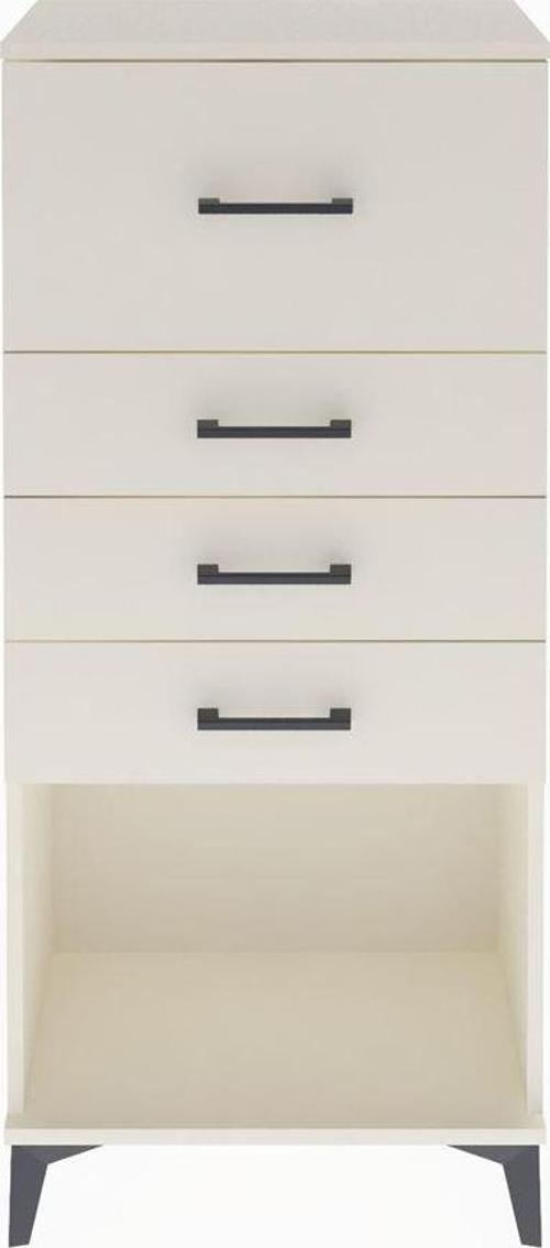 Arges Dolap 4 Çekmeceli 60 x 30 x 134 cm Aytaşı - Aytaşı