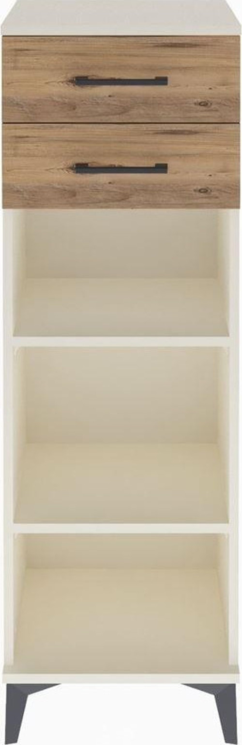 Arges Dolap 2 Raflı 2 Çekmeceli 44x30x134 Aytaşı-Çam