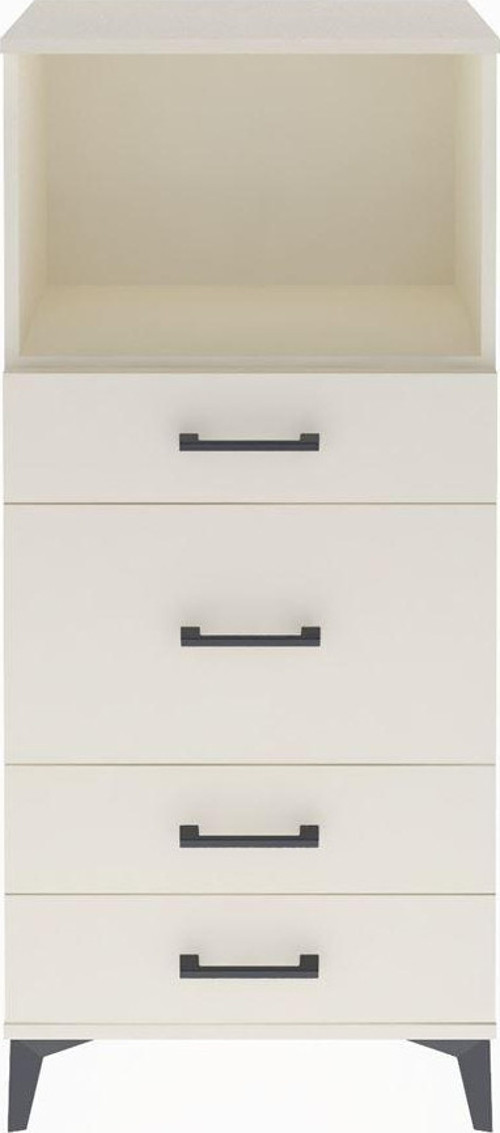 Arges Dolap Tek Raflı 4 Çekmeceli 60x30x134 Aytaşı-Aytaşı