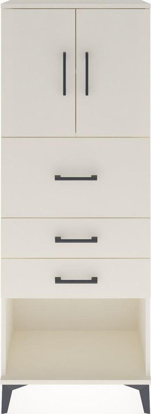 Arges Dolap 2 Raflı 3 Çekmeceli 2 Kapaklı 60x30x163 Aytaşı-Aytaşı