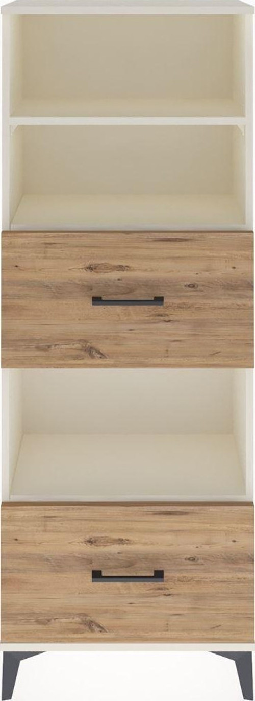 Arges Dolap 3 Raflı 2 Çekmeceli 60 x 30 x 163 cm Aytaşı - Çam
