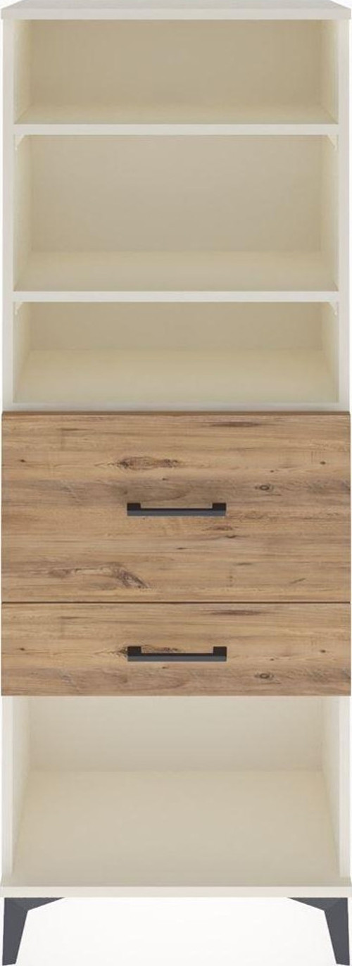 Arges Dolap 3 Raflı 2 Çekmeceli 60x30x163 Aytaşı-Çam