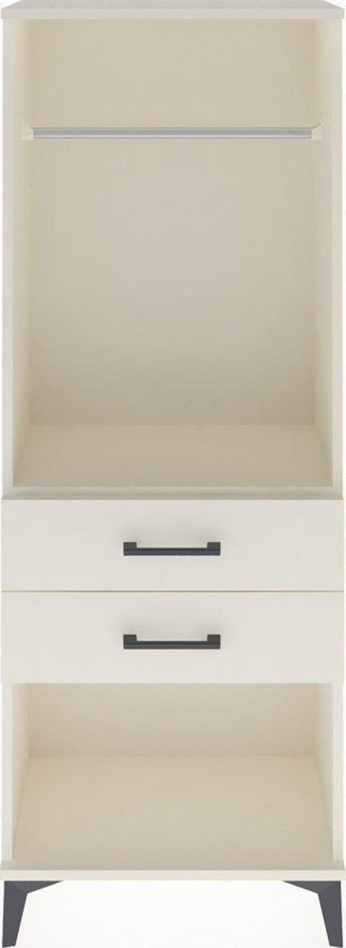 Arges Dolap 1 Raflı 2 Çekmeceli 1 Askılı 60 x 30 x 163 cm Aytaşı - Aytaşı