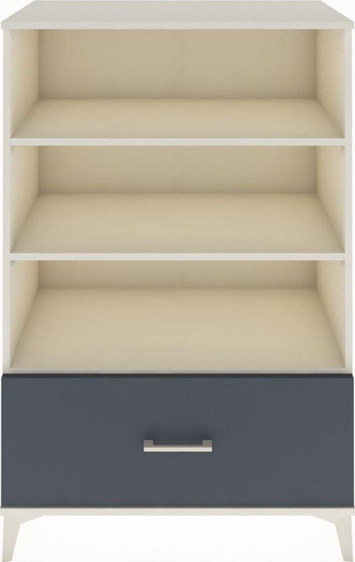 Hyperion Dolap 3 Raflı Tek Çekmeceli 88x44x134 Aytaşı-Antrasit