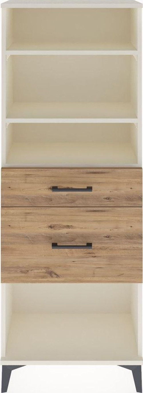 Arges Dolap 3 Raflı 2 Çekmeceli 60x30x163 Aytaşı-Çam