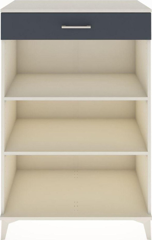 Hyperion Dolap 2 Raflı 1 Çekmeceli 88 x 44 x 134 cm Aytaşı - Antrasit