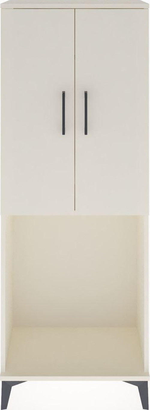 Arges Dolap 1 Raflı 2 Kapaklı 1 Askılı 60 x 30 x 163 cm Aytaşı - Aytaşı