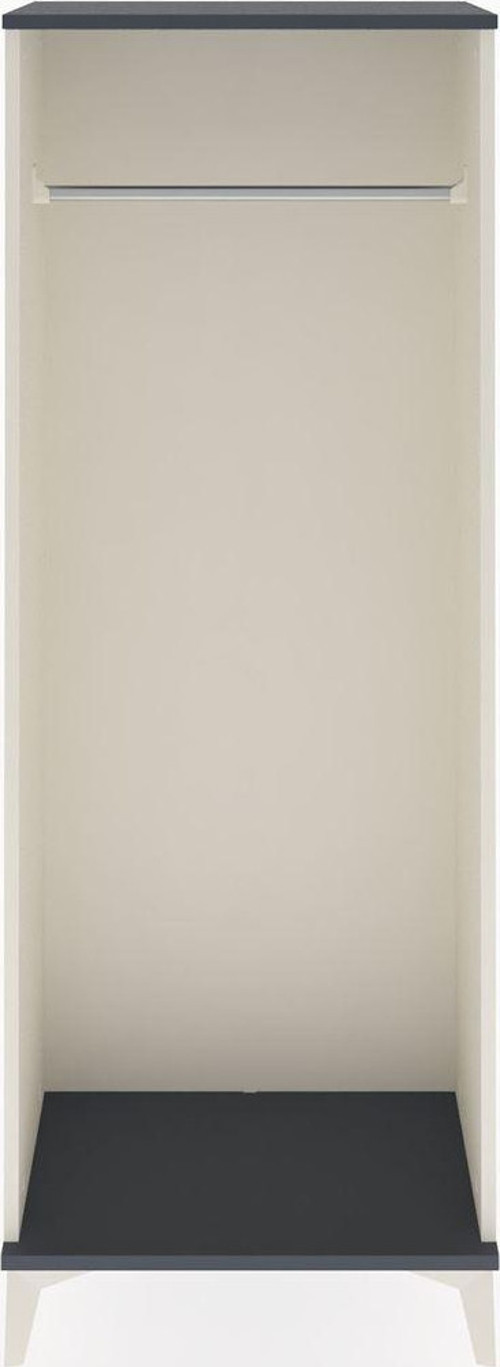 Arges Dolap Kapaklı 1 Askılı 60 x 30 x 163 cm Aytaşı - Antrasit
