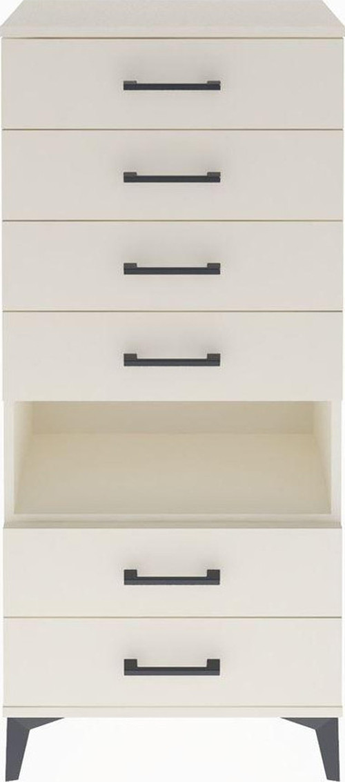 Arges Dolap Tek Raflı 6 Çekmeceli 60x30x134 Aytaşı-Aytaşı